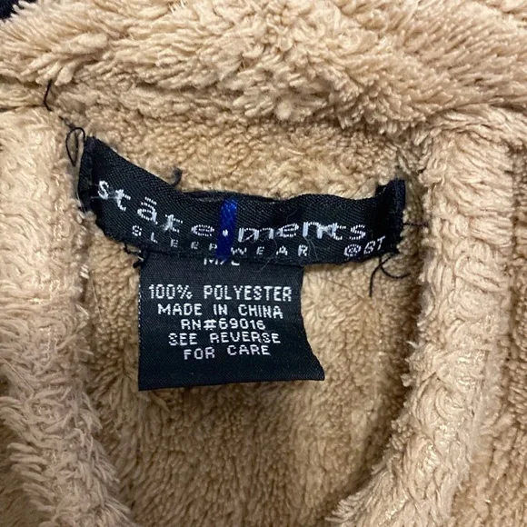 Cozy Brown Robe - Picture 3 of 4